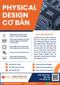 Poster Khóa học Physical Design cơ bản